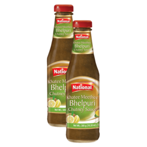 NATIONAL Khatee Meethee Bhelpuri Chutney x2