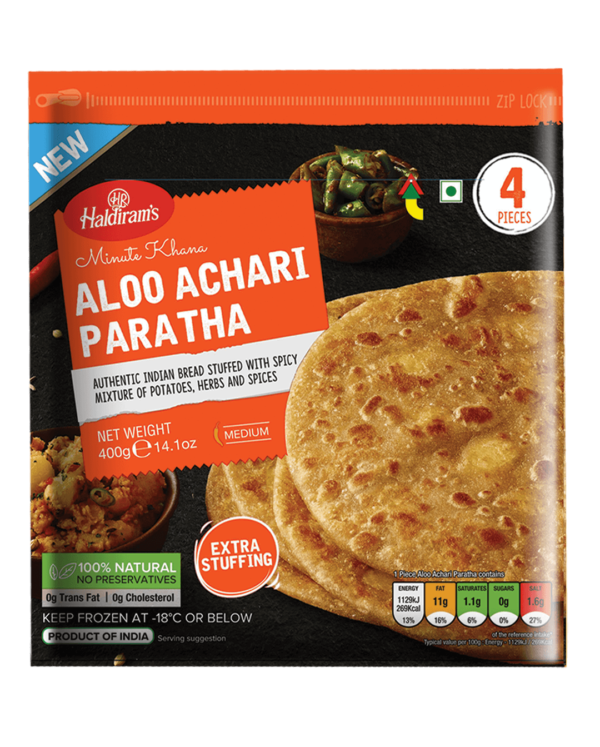 HALDIRAM'S Aloo Achari Paratha 4p