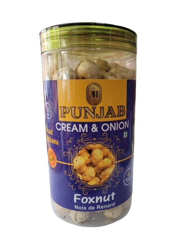 PUNJAB Foxnut Cream and Onion