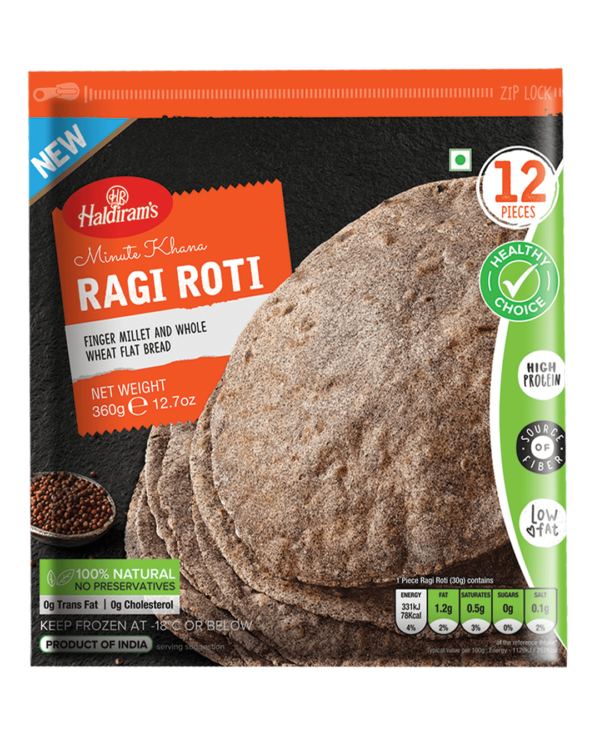 HALDIRAM'S Ragi Roti 12p